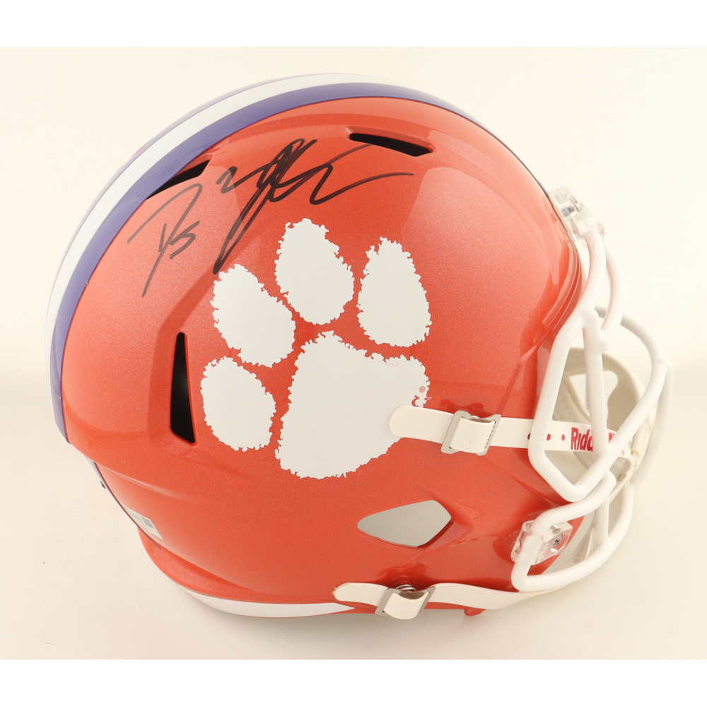 DJ Uiagalelei Signed Clemson Tigers Full-Size Speed Helmet (Fanatics) at PristineAuction.com