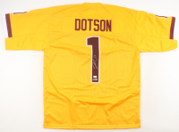 Jahan Dotson Signed Jersey (JSA) at PristineAuction.com