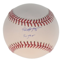 Edwin Diaz Signed OML Baseball Inscribed "Sugar" (JSA) at PristineAuction.com