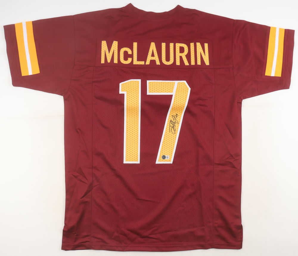 Terry McLaurin Signed Jersey (Beckett) at PristineAuction.com Terry McLaurin Signed Jersey (Beckett) at PristineAuction.com