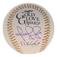 Omar Vizquel Signed Gold Glove Award Baseball Inscribed "11x GG" (JSA) at PristineAuction.com