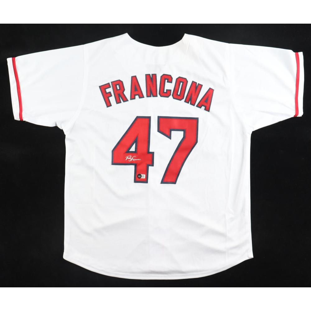 Terry Francona Signed Jersey (Beckett) at PristineAuction.com