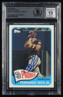 Fernando Tatis Jr. Signed 2021 Topps '65 Topps Redux #T6541 (BGS | Autograph Graded 10) at PristineAuction.com