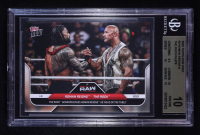Roman Reigns & The Rock 2025 Topps Now WWE #3 (BGS 10) at PristineAuction.com