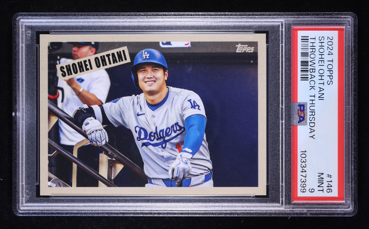 Shohei Ohtani 2024 Topps Throwback Thursday #146 '54 Topps Scoop (PSA 9) at PristineAuction.com Shohei Ohtani 2024 Topps Throwback Thursday #146 '54 Topps Scoop (PSA 9) at PristineAuction.com