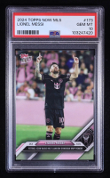 Lionel Messi 2024 Topps Now MLS #173 (PSA 10) at PristineAuction.com