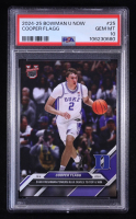 Cooper Flagg 2024-25 Bowman University Now #25 RC (PSA 10) at PristineAuction.com