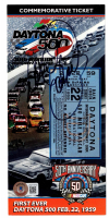 Dale Earnhardt Sr. Signed 1998 Daytona 500 Commemorative Ticket (Beckett) at PristineAuction.com