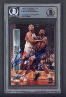 Dennis Rodman Signed 1996-97 Stadium Club Shining Moments #SM9 (BGS) at PristineAuction.com
