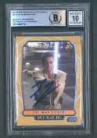 Ewan McGregor Signed 2013 Star Wars Galactic Files 2 #376 (BGS | Autograph Grade 10) at PristineAuction.com