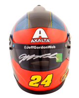 Jeff Gordon Signed NASCAR Axalta Rainbow Mini Helmet (Gordon) at PristineAuction.com
