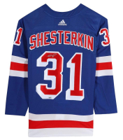 Igor Shesterkin Signed Rangers Authentic Adidas Jersey (Fanatics) at PristineAuction.com