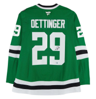 Jake Oettinger Signed Stars Fanatics Authentic Jersey (Fanatics) at PristineAuction.com