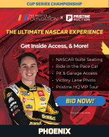 EXCLUSIVE Phoenix Raceway Experience for 2 Garage & Pit Passes, Driver Meeting, Victory Lane Photo with Cup Winner at PristineAuction.com