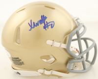 Xavier Watts Signed Notre Dame Fighting Irish Speed Mini Helmet (JSA) at PristineAuction.com