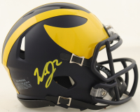Will Johnson Signed Michigan Wolverines Speed Mini Helmet (JSA) at PristineAuction.com