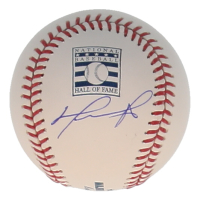 David Ortiz Signed OML Hall of Fame Logo Baseball (JSA & Ortiz) at PristineAuction.com