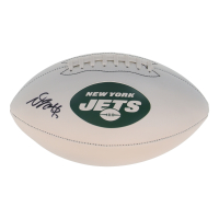 Davante Adams Signed Jets Logo Football (Beckett) at PristineAuction.com