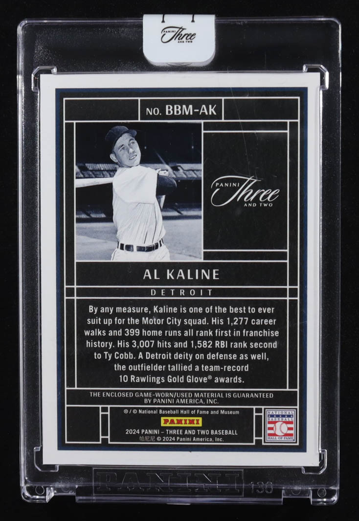 Al Kaline 2024 Panini Three And Two Baseball's Best #BBM-AK #24/32 at PristineAuction.com Al Kaline 2024 Panini Three And Two Baseball's Best #BBM-AK #24/32 at PristineAuction.com