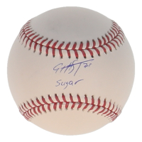 Edwin Diaz Signed OML Baseball Inscribed "Sugar" (JSA) at PristineAuction.com