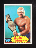 Hulk Hogan 1985 Topps WWF #16 RC at PristineAuction.com