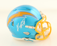 Keenan Allen Signed Chargers Flash Alternate Speed Mini Helmet (Beckett) at PristineAuction.com
