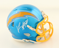 Keenan Allen Signed Chargers Flash Alternate Speed Mini Helmet (Beckett) at PristineAuction.com