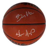 Gary Payton & Shawn Kemp Signed NBA Basketball (Beckett) at PristineAuction.com