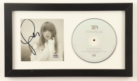 Taylor Swift Signed "The Tortured Poets Department" Custom Framed CD Insert Display (PSA) at PristineAuction.com