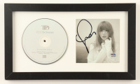 Taylor Swift Signed "The Tortured Poets Department" Custom Framed CD Insert Display (PSA) at PristineAuction.com