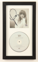Taylor Swift Signed "The Tortured Poets Department" Custom Framed CD Insert Display (PSA) at PristineAuction.com