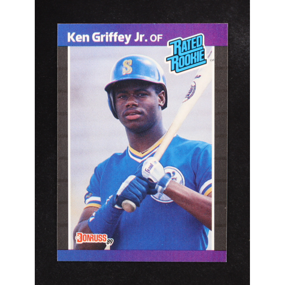 Ken Griffey Jr. 1989 Donruss Rated Rookie #33 RC at PristineAuction.com