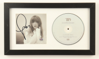 Taylor Swift Signed "The Tortured Poets Department" Custom Framed CD Insert Display (PSA) at PristineAuction.com