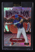 Konnor Griffin 2024 Wild Card Alumination Rising Son #ARS-KG RC #2/5 at PristineAuction.com