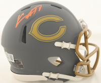 Keenan Allen Signed Bears Slate Alternate Speed Mini Helmet (Beckett) at PristineAuction.com
