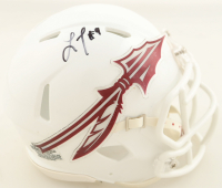 Lawrance Toafili Signed Florida State Seminoles Speed Mini Helmet (JSA) at PristineAuction.com