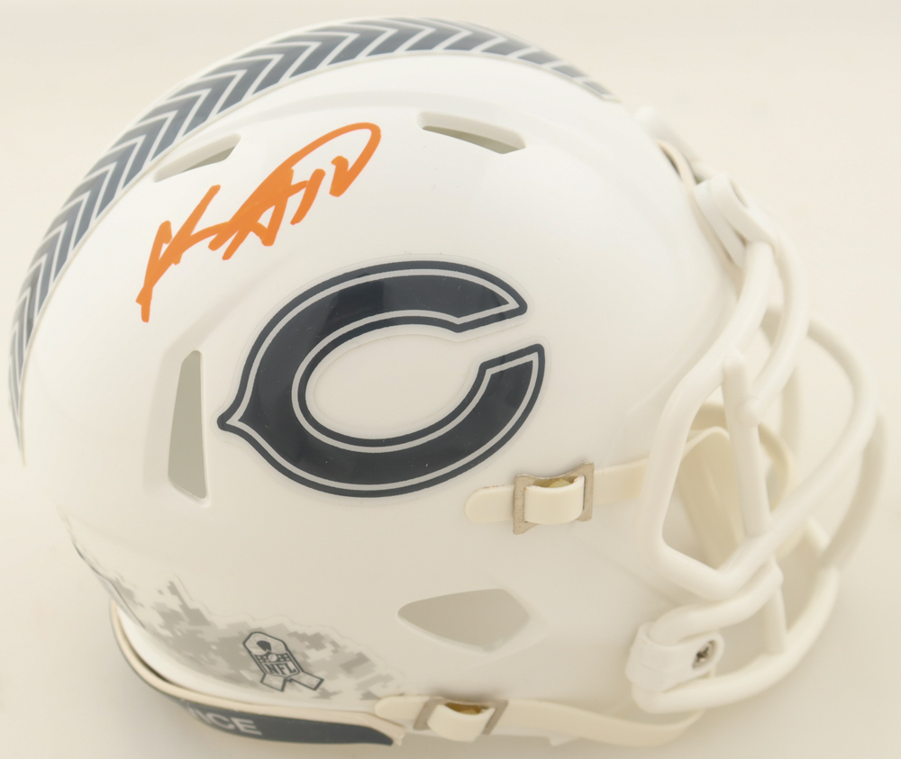 Keenan Allen Signed Bears Salute To Service Alternate Speed Mini Helmet (Beckett) at PristineAuction.com Keenan Allen Signed Bears Salute To Service Alternate Speed Mini Helmet (Beckett) at PristineAuction.com