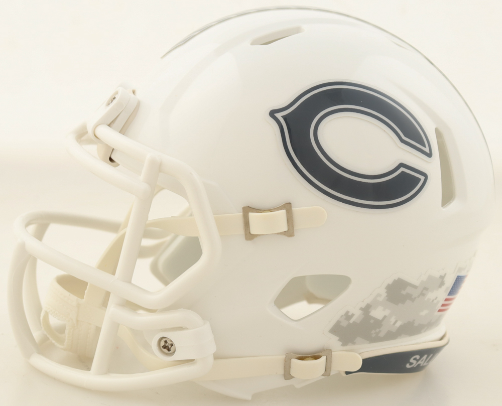 Keenan Allen Signed Bears Salute To Service Alternate Speed Mini Helmet (Beckett) at PristineAuction.com Keenan Allen Signed Bears Salute To Service Alternate Speed Mini Helmet (Beckett) at PristineAuction.com