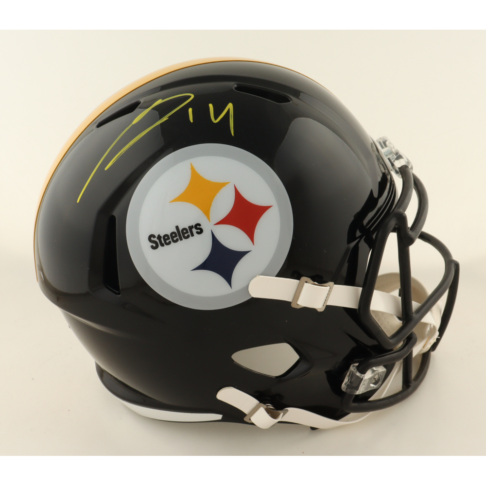 George Pickens Signed Steelers Full-Size Speed Helmet (JSA) at PristineAuction.com