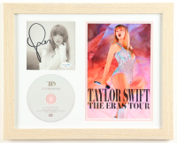 Taylor Swift Signed Custom Framed "The Tortured Poets Department" CD Album Insert Display With Disc (ACOA) at PristineAuction.com