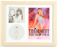 Taylor Swift Signed Custom Framed "The Tortured Poets Department" CD Album Insert Display With Disc (ACOA) at PristineAuction.com