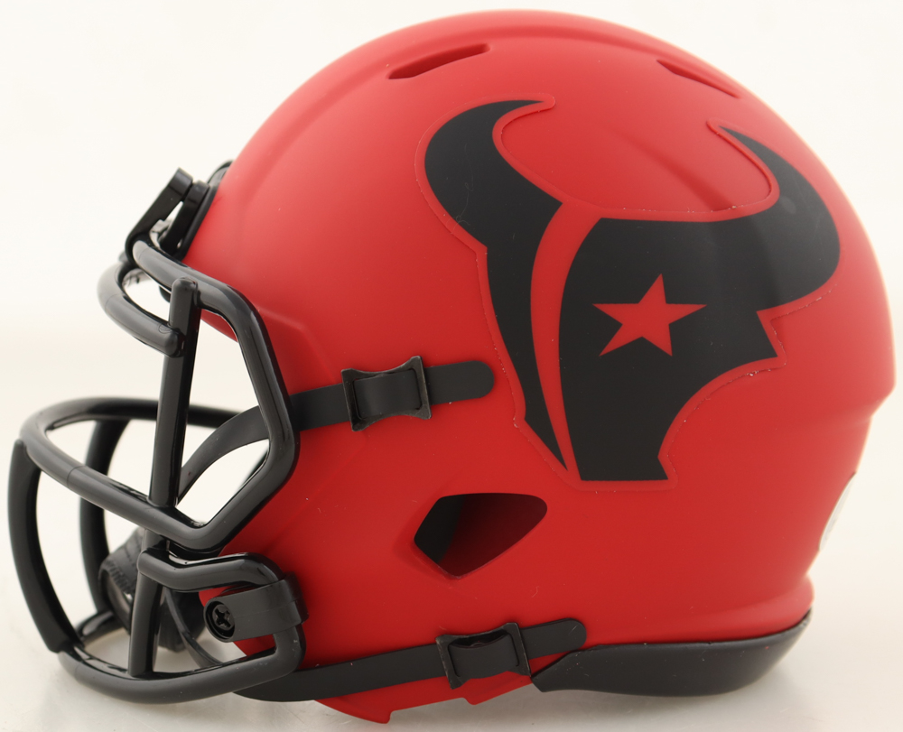 Nico Collins Signed Texans Rave Alternate Speed Mini Helmet (Beckett) at PristineAuction.com Nico Collins Signed Texans Rave Alternate Speed Mini Helmet (Beckett) at PristineAuction.com