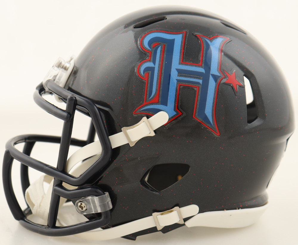 Nico Collins Signed Texans Speed Mini Helmet (Beckett) at PristineAuction.com Nico Collins Signed Texans Speed Mini Helmet (Beckett) at PristineAuction.com