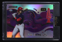 Seaver King 2024 Wild Card Alumination UTL #AG-SK RC #5/10 at PristineAuction.com