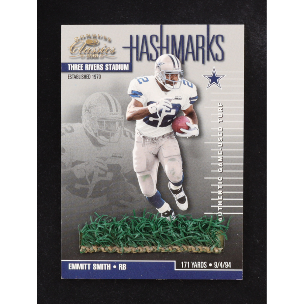 Emmitt Smith 2001 Donruss Classics Hash Marks #HM5 at PristineAuction.com