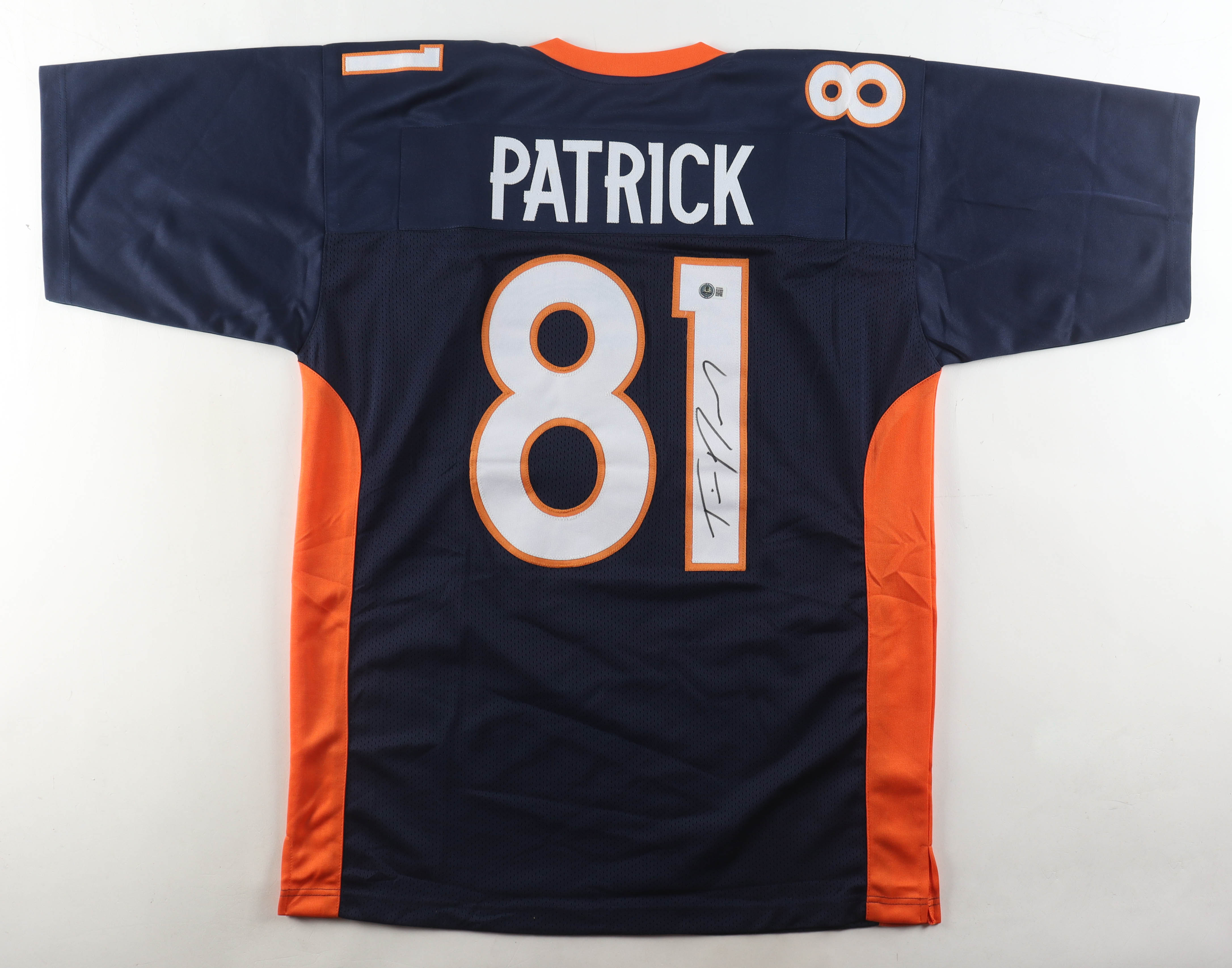 Tim Patrick Signed Jersey (Beckett) at PristineAuction.com Tim Patrick Signed Jersey (Beckett) at PristineAuction.com