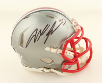 Jaxon Smith-Njigba Signed Ohio State Buckeyes Speed Mini Helmet (JSA) at PristineAuction.com
