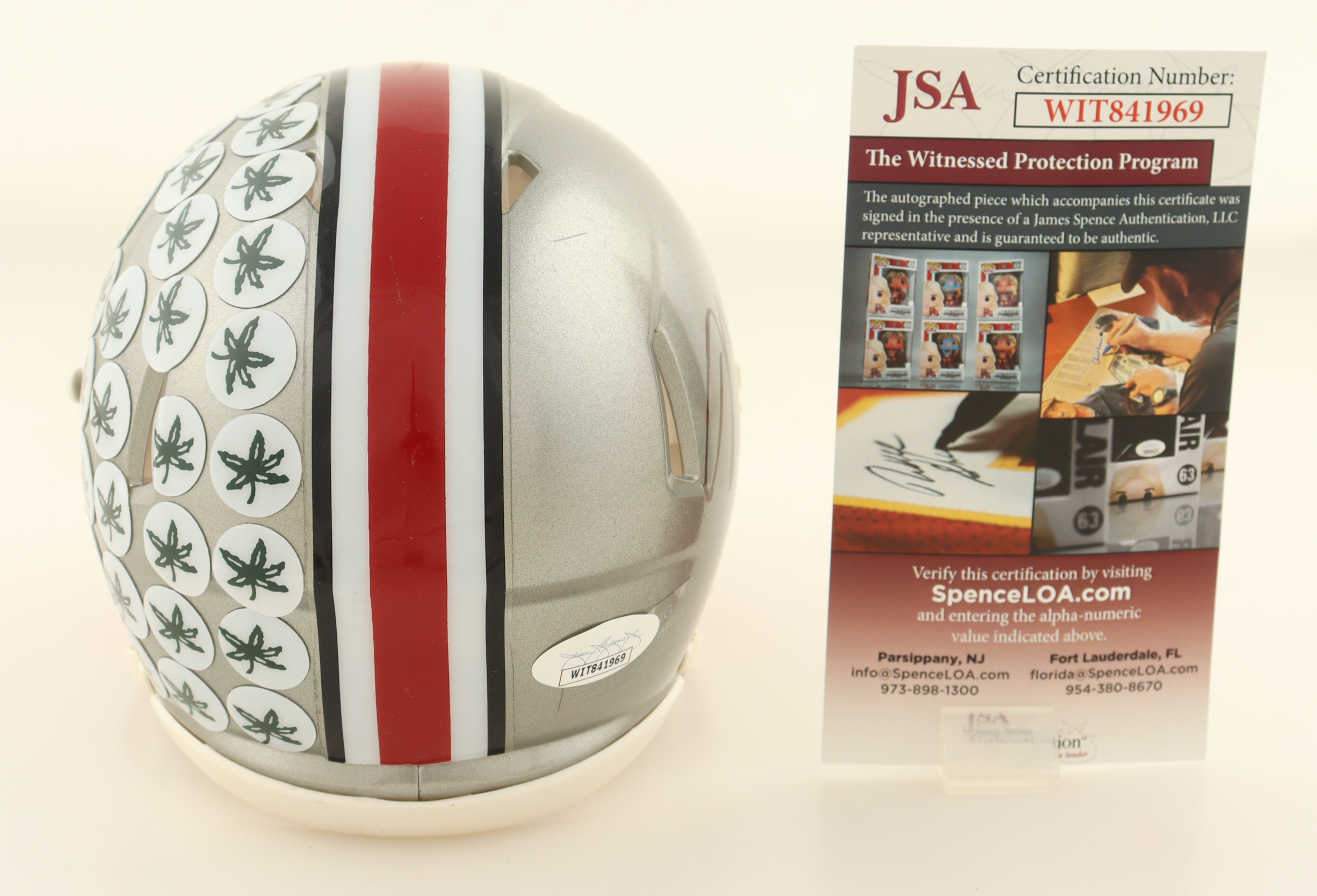 Jaxon Smith-Njigba Signed Ohio State Buckeyes Speed Mini Helmet (JSA) at PristineAuction.com Jaxon Smith-Njigba Signed Ohio State Buckeyes Speed Mini Helmet (JSA) at PristineAuction.com