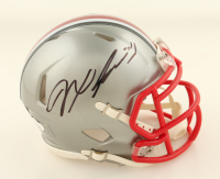 Jaxon Smith-Njigba Signed Ohio State Buckeyes Speed Mini Helmet (JSA) at PristineAuction.com