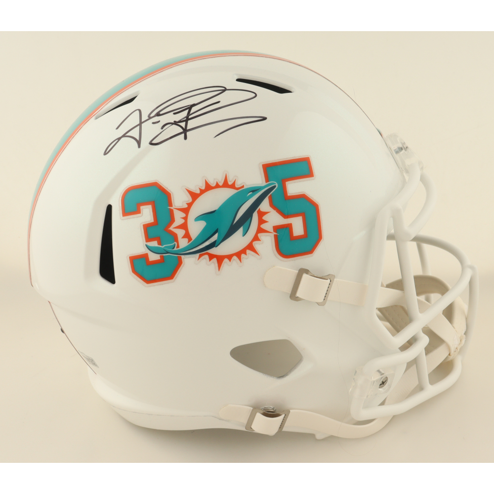 Tua Tagovailoa Signed Dolphins Full-Size Speed Helmet (Fanatics) at PristineAuction.com